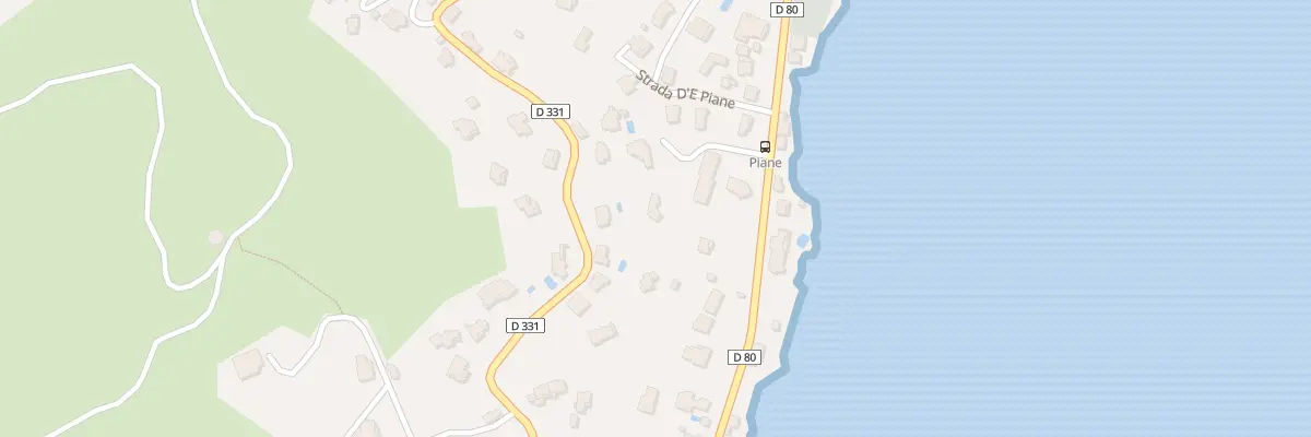 Plan du 55 Rte du Bord de Mer à Santa-Maria-di-Lota