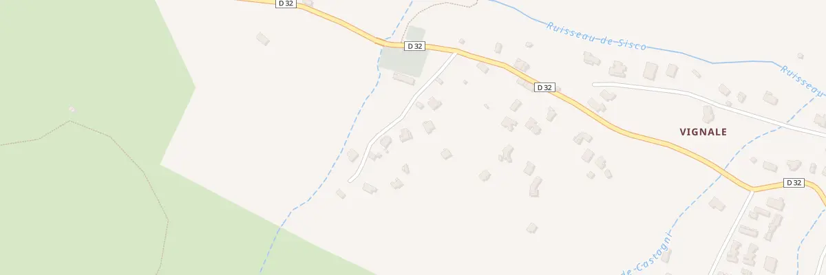 Plan du 5586 Piano Di Poraja à Sisco