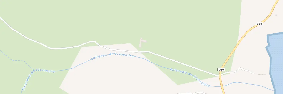 Plan du 5198 Morteta à Meria