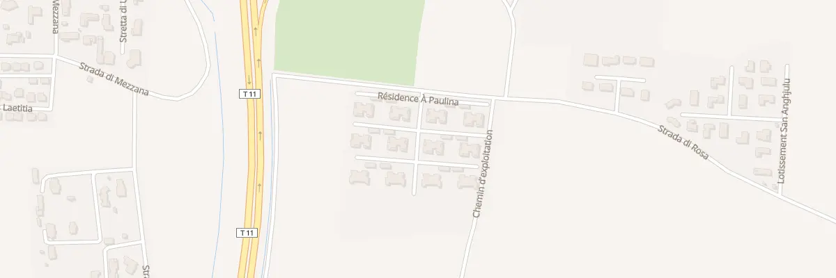 Plan du 24 Res A Paulina à Lucciana
