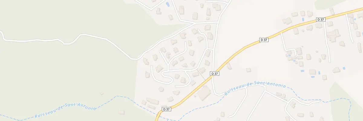 Plan du 5568 Saint Antoine à Venzolasca