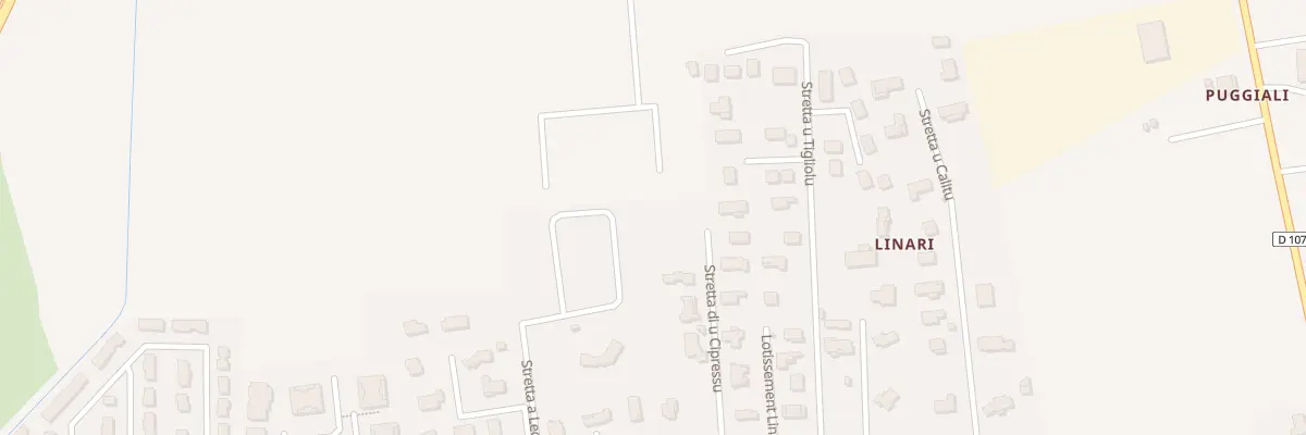 Plan du 548 Linari à Lucciana