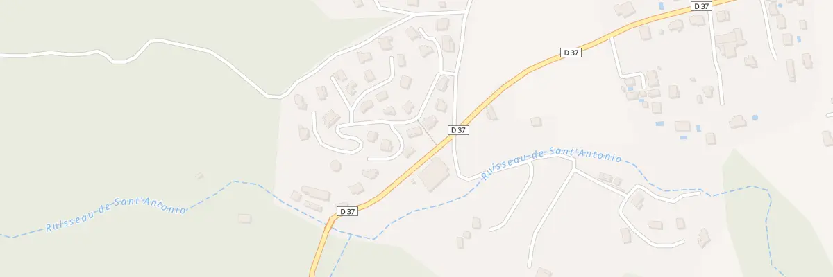 Plan du 5417 Saint Antoine à Venzolasca