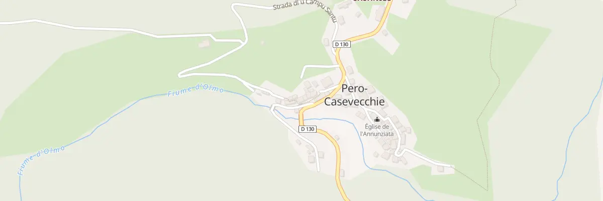 Plan du 5010 Pero à Pero-Casevecchie