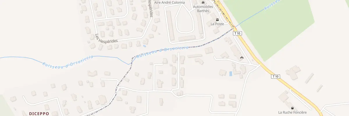 Plan du 9 Lot Saint Antoine à Venzolasca