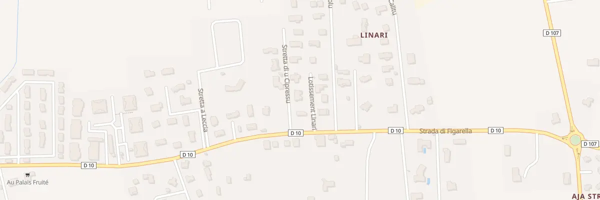 Plan du 7 Lot Linari à Lucciana