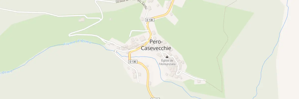 Plan du 1 Ptte U Corsu à Pero-Casevecchie