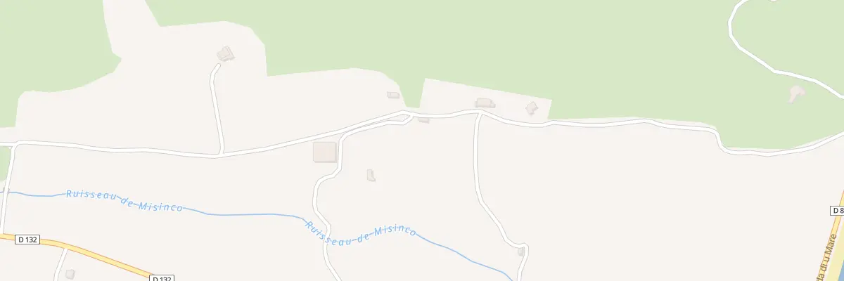 Plan du 624 Che Canava Carese à Cagnano