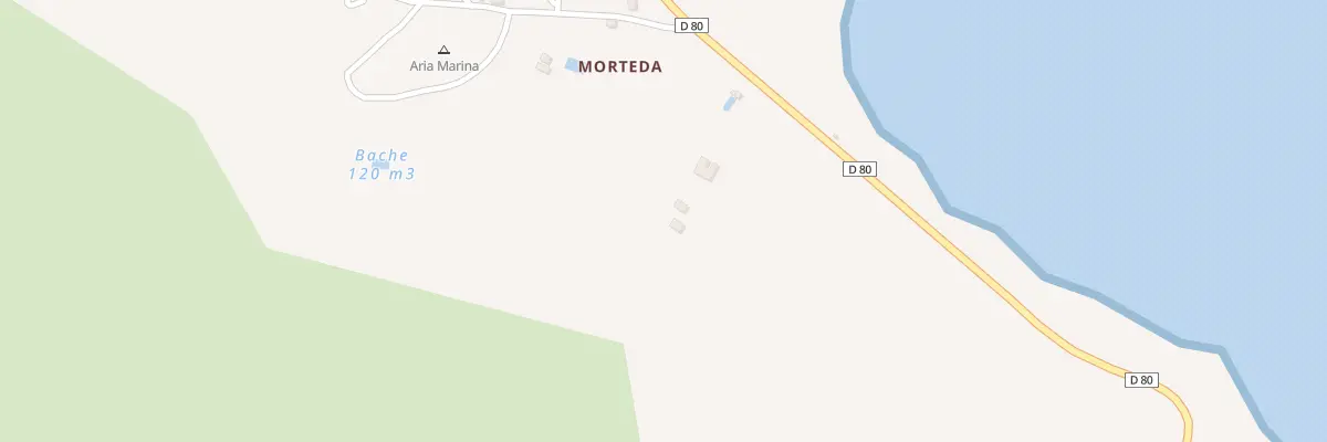 Plan du 5209 Morteta à Meria