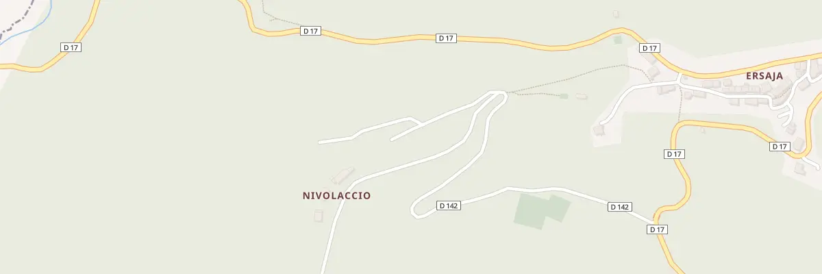 Plan du 5156 Nivolaccio à Chiatra