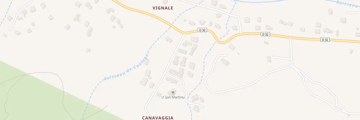 Plan du 991 Res à Stallia à Sisco