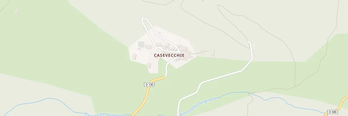 Plan du 5087 Casevecchie à Pero-Casevecchie