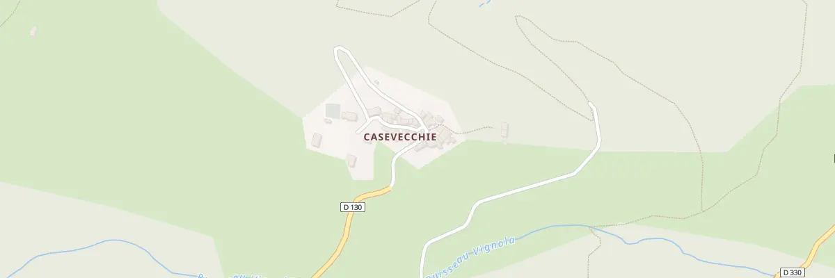 Plan du 5085 Casevecchie à Pero-Casevecchie