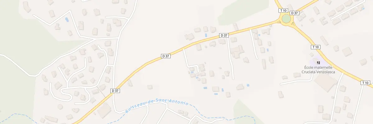 Plan du 2154A Res du Soleil à Venzolasca