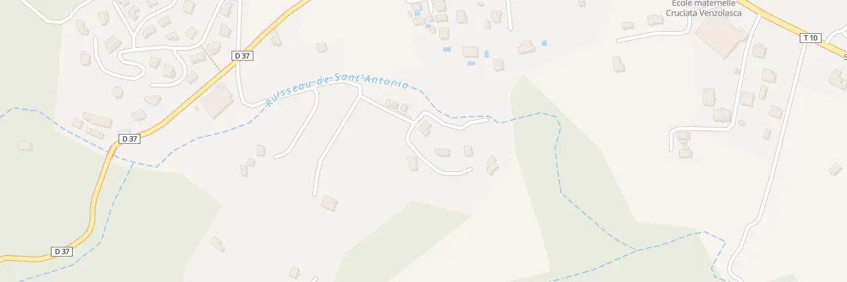 Plan du 5435 Fiumicello à Venzolasca