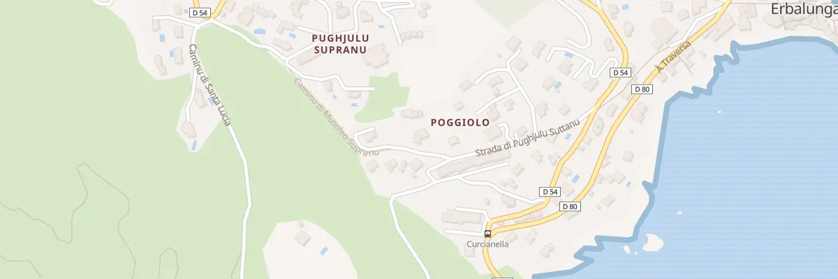 Plan du 31 Che Caminu Di Musoleo à Brando