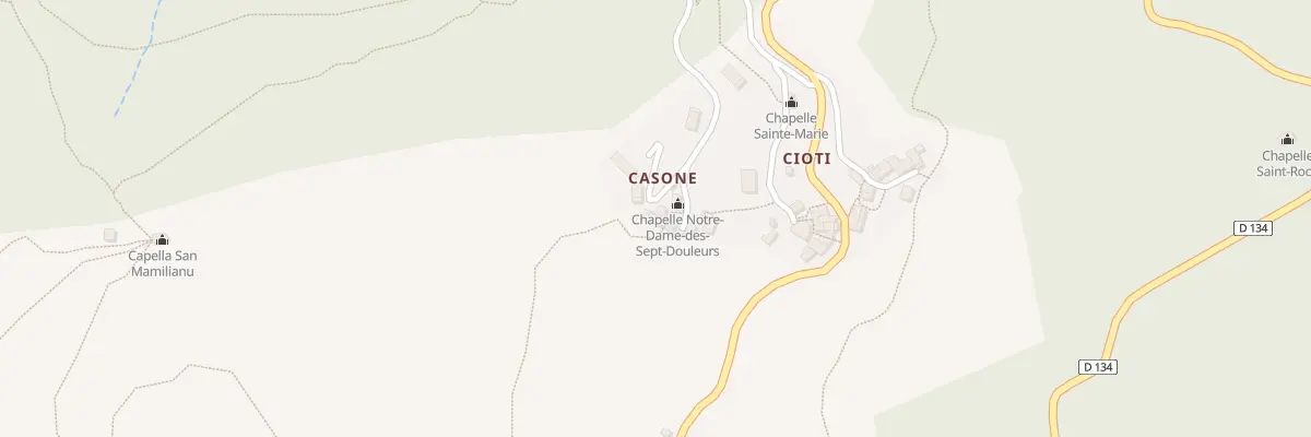 Plan du 5036 Casone à San-Giovanni-di-Moriani