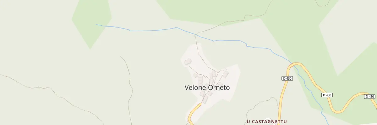 Plan du 20 Via à a Torra à Velone-Orneto