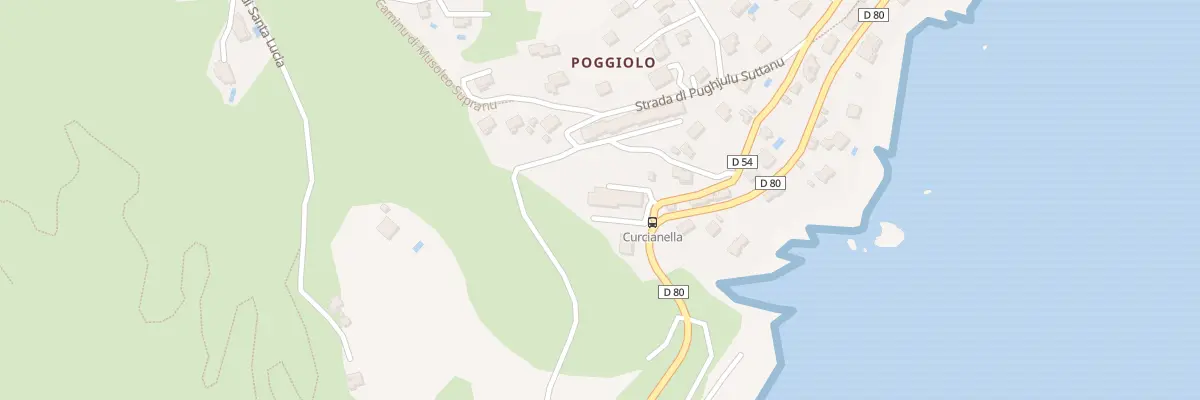 Plan du 13 Rte Strada Di Musuleu à Brando