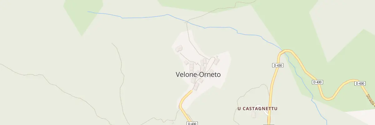 Plan du 18 Via à a Torra à Velone-Orneto