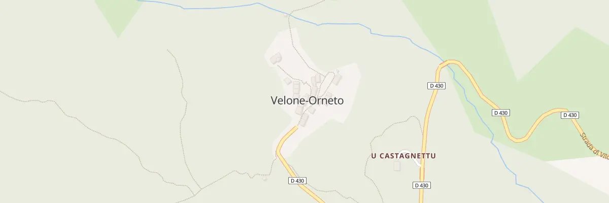 Plan du 5015 Velone à Velone-Orneto