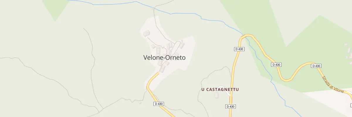 Plan du 5007 Velone à Velone-Orneto