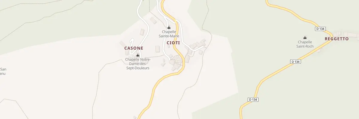 Plan du 5046 Cioti à San-Giovanni-di-Moriani