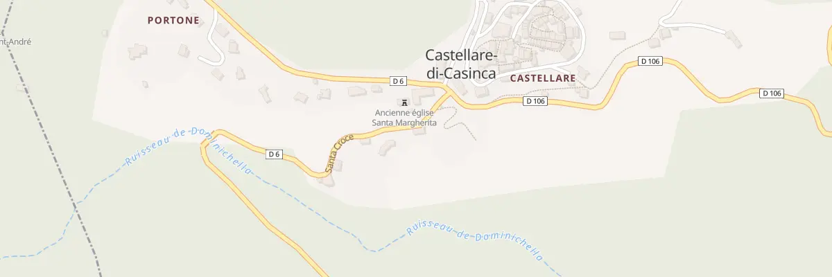 Plan du 5199 Pl Sainte Marguerite à Castellare-di-Casinca