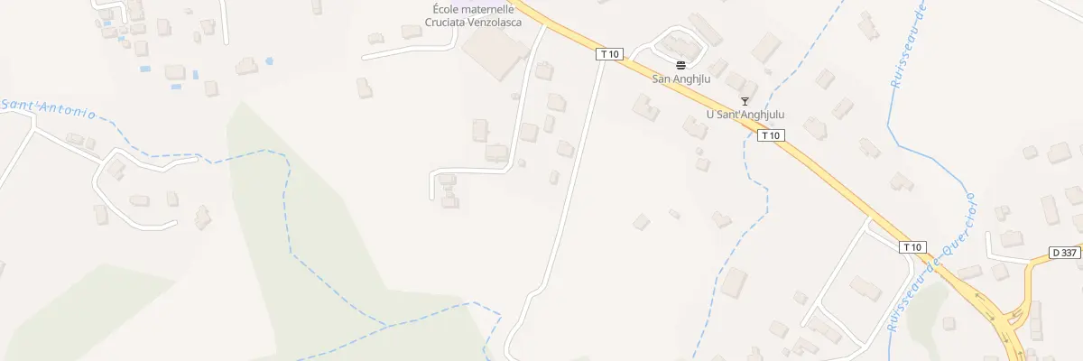 Plan du 5272 Bagnaninco à Venzolasca