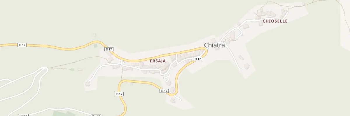 Plan du 5025 Ersaja à Chiatra