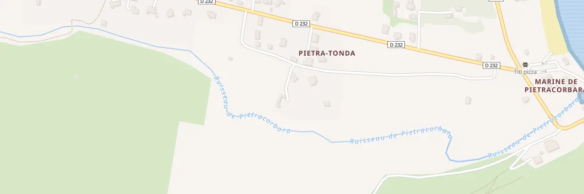 Plan du 5195 Pietra Tonda à Pietracorbara
