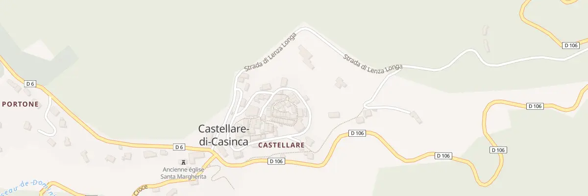 Plan du 5068 Castellare à Castellare-di-Casinca