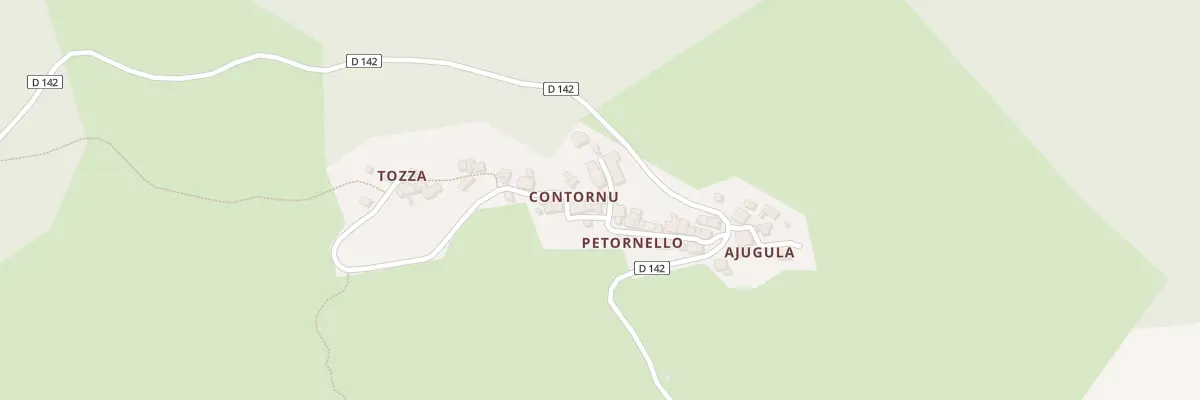 Plan du 5077 Contornu à Canale-di-Verde