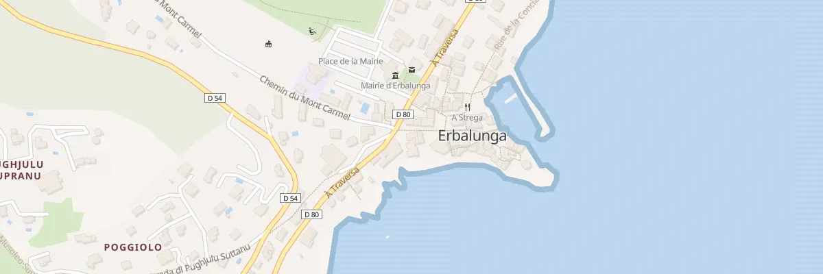 Plan du 5167 Erbalunga à Brando
