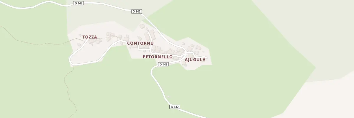 Plan du 5051 Ajugula à Canale-di-Verde