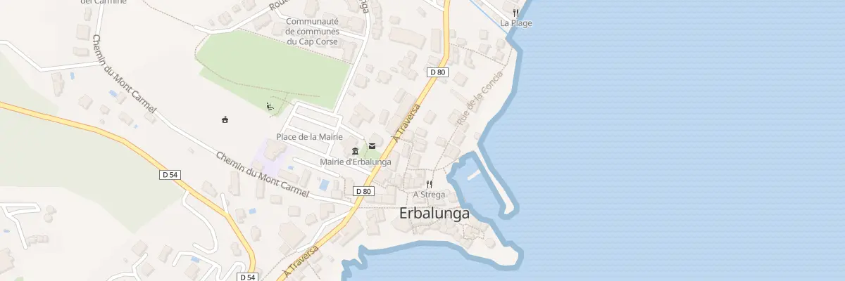 Plan du 5122 Erbalunga à Brando