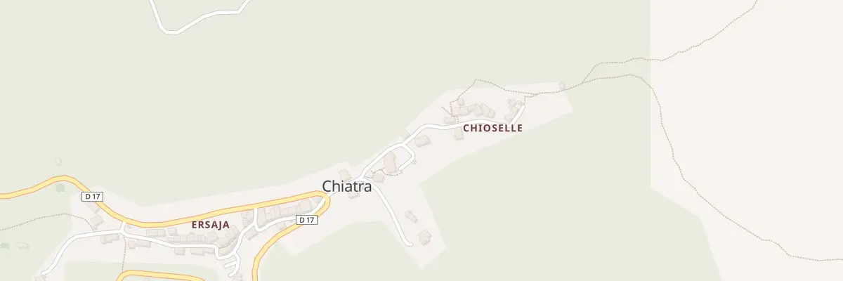 Plan du 5038 Chiatra à Chiatra