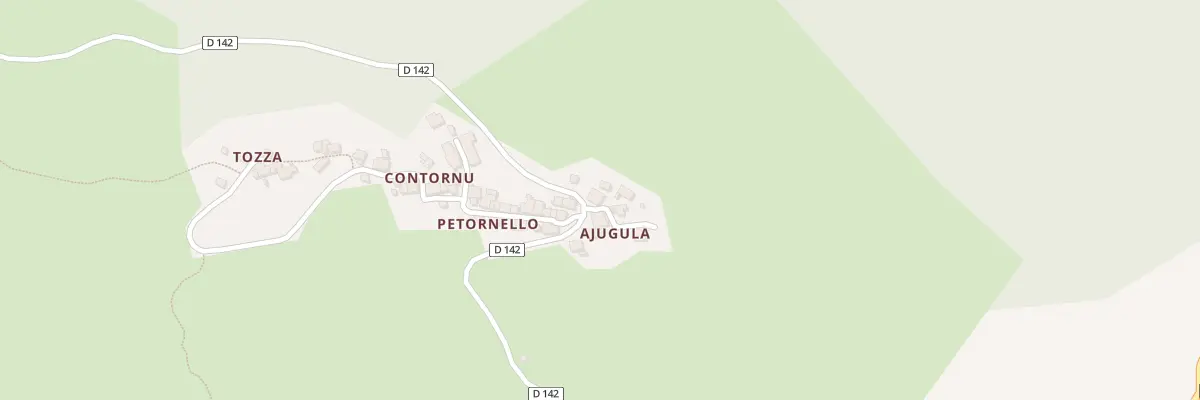 Plan du 5060 Ajugula à Canale-di-Verde