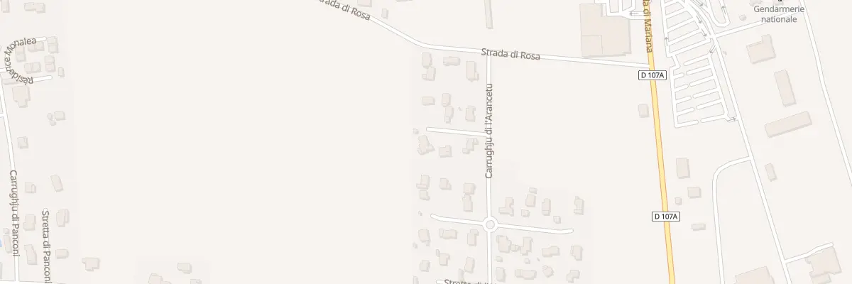 Plan du 17 Lot l’Orangeraie à Lucciana