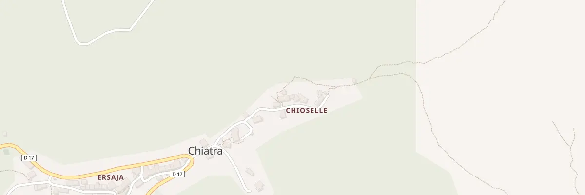 Plan du 5046 Chiatra à Chiatra