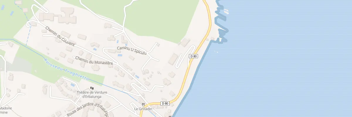 Plan du 1907 Spicolo à Brando