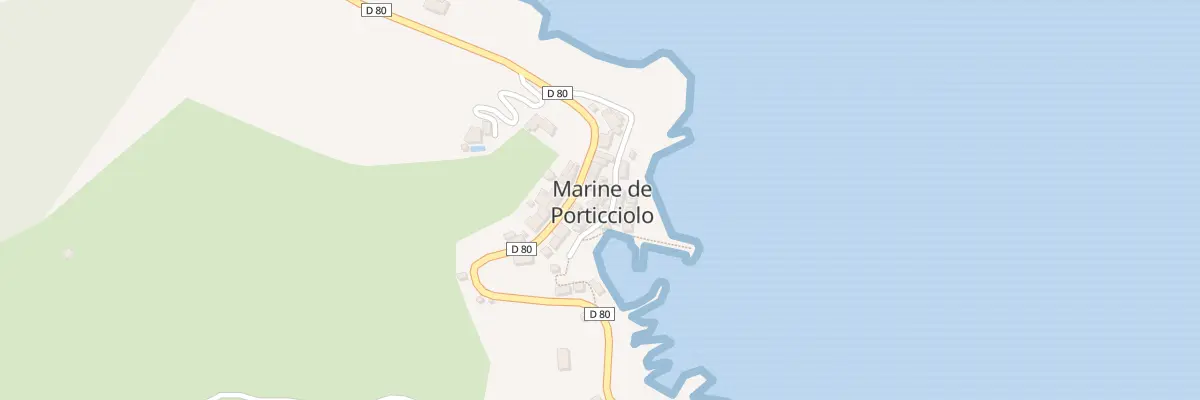 Plan du 5021 Porticciolo à Cagnano