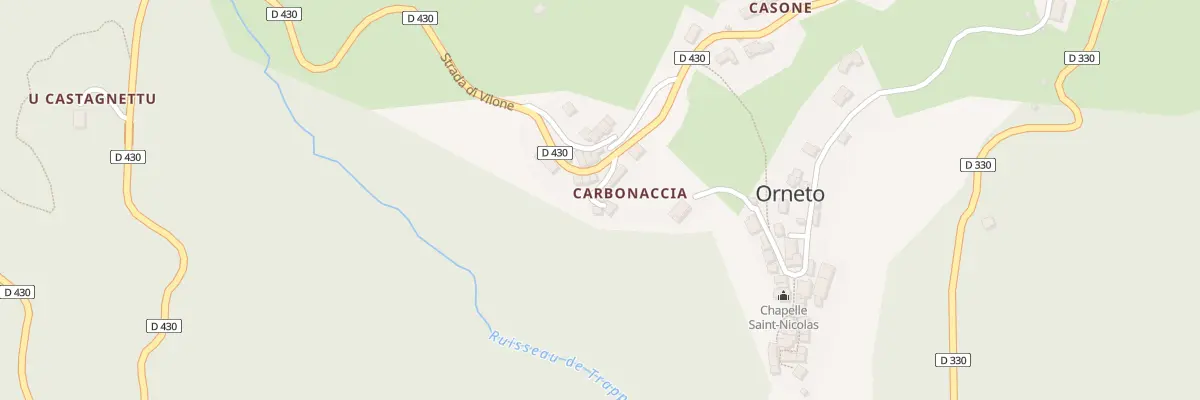 Plan du 5037 Carbonaccia à Velone-Orneto
