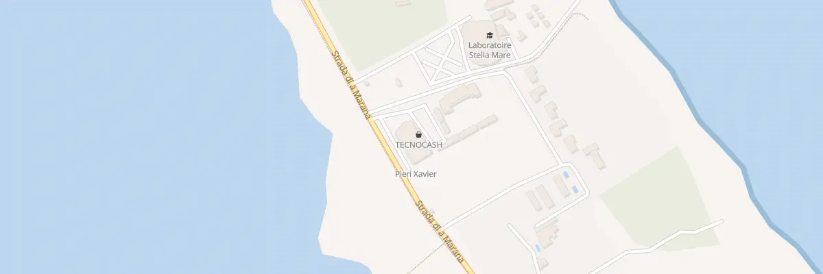 Plan de Res Marana Beach à Biguglia