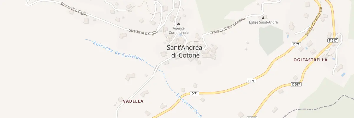 Plan du 5045 Chigliacci à Sant’Andréa-di-Cotone