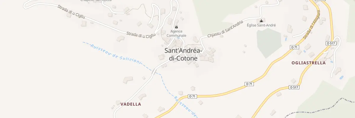 Plan du 5046 Chigliacci à Sant’Andréa-di-Cotone