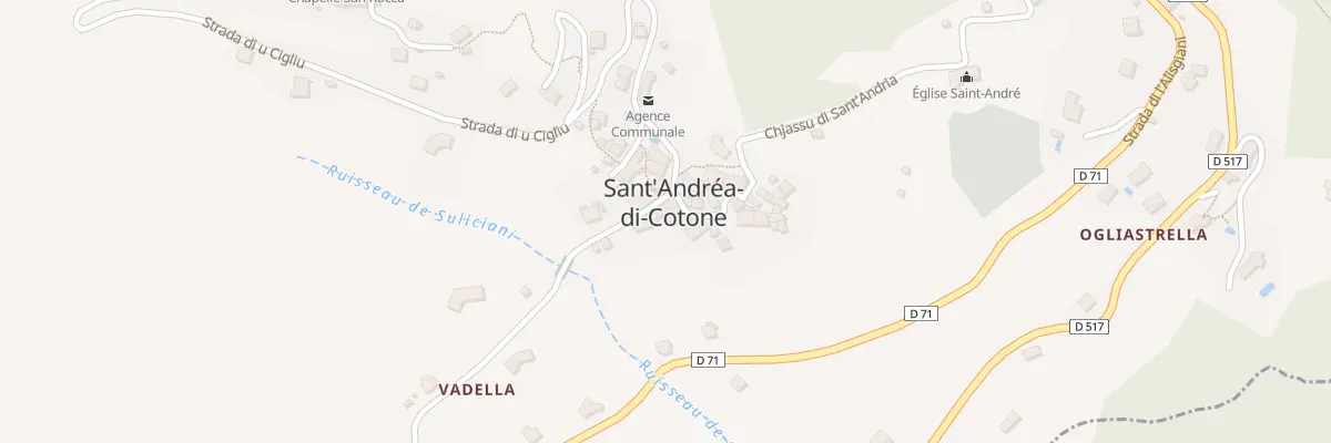 Plan du 5042 Chigliacci à Sant’Andréa-di-Cotone
