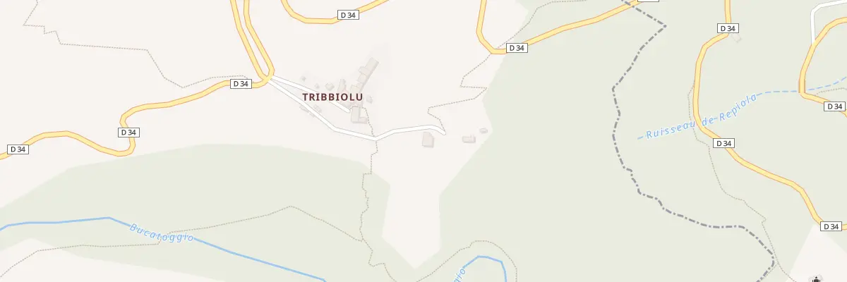 Plan du 5075 Tribbiolo à Santa-Lucia-di-Moriani