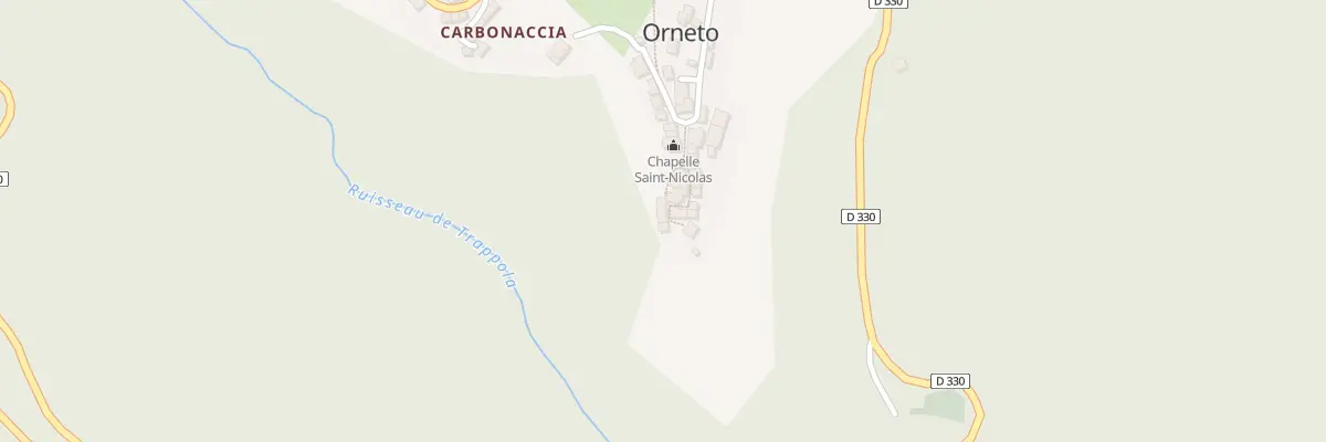 Plan du 40 Pl Piazza San Niculaiu à Velone-Orneto
