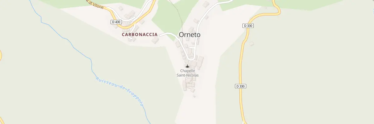 Plan du 21 Pl Piazza Bianca à Velone-Orneto